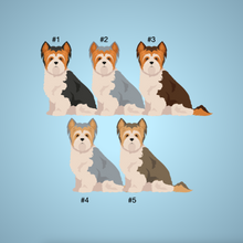 Load image into Gallery viewer, Biewer Terrier key wristlet