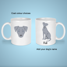 Load image into Gallery viewer, Blue Lacy 11 oz mug personalized