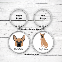 Load image into Gallery viewer, Chinook Bezel Keychain - personalized