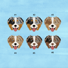 Load image into Gallery viewer, Australian Shepherd ID Pet Tag