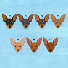 Load image into Gallery viewer, Miniature Pinscher ID Pet Tag