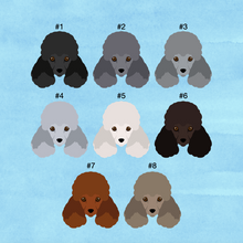 Load image into Gallery viewer, Miniature Poodle ID Pet Tag