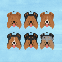 Load image into Gallery viewer, Rough Collie ID Pet Tag