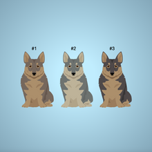 Load image into Gallery viewer, Swedish Vallhund Bezel Keychain - personalized