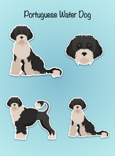 Load image into Gallery viewer, Portuguese Water Dog Vinyl Sticker Set