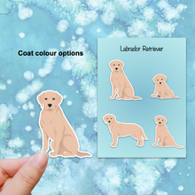 Load image into Gallery viewer, Labrador Retriever Vinyl Sticker Set