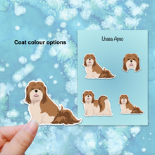 Load image into Gallery viewer, Lhasa Apso Vinyl Sticker Set