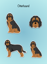 Load image into Gallery viewer, Otterhound Vinyl Sticker Set