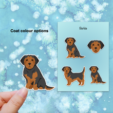 Load image into Gallery viewer, Borkie (Border Terrier/Yorkshire Terrier mix) Vinyl Sticker Set