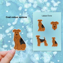 Load image into Gallery viewer, Lakeland Terrier Vinyl Sticker Set