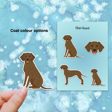 Load image into Gallery viewer, Plott Hound Vinyl Sticker Set