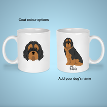 Load image into Gallery viewer, Otterhound 11 oz mug personalized