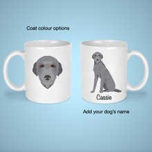Load image into Gallery viewer, Scottish Deerhound 11 oz mug personalized