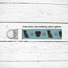 Load image into Gallery viewer, Affenpinscher key wristlet