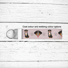 Load image into Gallery viewer, Appenzeller Sennenhund key wristlet
