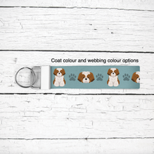 Load image into Gallery viewer, Shih Poo key wristlet