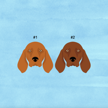 Load image into Gallery viewer, Redbone Coonhound ID Pet Tag