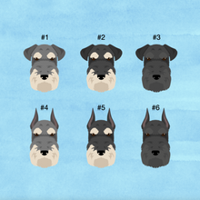Load image into Gallery viewer, Standard Schnauzer ID Pet Tag