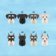 Load image into Gallery viewer, Miniature Schnauzer ID Pet Tag