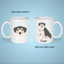 Load image into Gallery viewer, Alaskan Malador (Alaskan Malamute/Labrador mix) 11 oz mug personalized