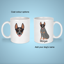 Load image into Gallery viewer, Australian Stumpy Tail Cattle Dog 11 oz mug personalized