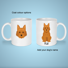Load image into Gallery viewer, Australian Terrier 11 oz mug personalized