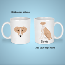 Load image into Gallery viewer, Azawakh 11 oz mug personalized