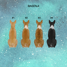 Load image into Gallery viewer, Basenji Northern Lights Ornament