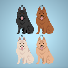 Load image into Gallery viewer, Schipperke 'My Dog is My Valentine' 100% cotton t-shirt customized