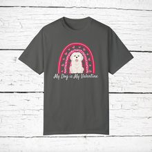 Load image into Gallery viewer, Coton de Tulear 'My Dog is My Valentine' 100% cotton t-shirt customized