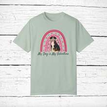 Load image into Gallery viewer, Entlebucher Mountain Dog 'My Dog is My Valentine' 100% cotton t-shirt customized