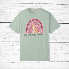 Load image into Gallery viewer, Korean Jindo 'My Dog is My Valentine' 100% cotton t-shirt customized