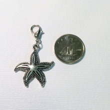 Load image into Gallery viewer, Starfish charm - sea creatures charm