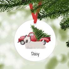 Load image into Gallery viewer, Skye Terrier ornament personalized