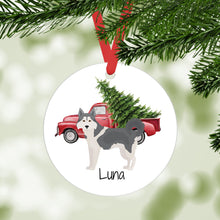 Load image into Gallery viewer, West Siberian Laika ornament personalized