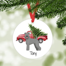 Load image into Gallery viewer, Kerry Blue Terrier ornament personalized