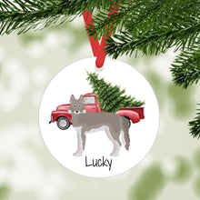 Load image into Gallery viewer, Tamaskan ornament personalized