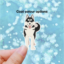 Load image into Gallery viewer, Siberian Husky Vinyl Stickers Set