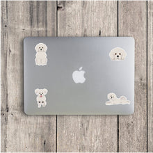Load image into Gallery viewer, Bichon Frise Vinyl Sticker Set