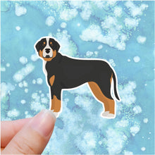 Load image into Gallery viewer, Greater Swiss Mountain Dog Vinyl Sticker Set