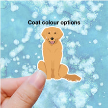 Load image into Gallery viewer, Golden Retriever Vinyl Sticker Set