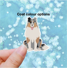 Load image into Gallery viewer, Rough Collie Vinyl Sticker Set