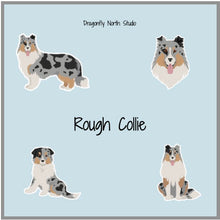 Load image into Gallery viewer, Rough Collie Vinyl Sticker Set