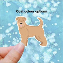 Load image into Gallery viewer, Soft Coated Wheaten Terrier Vinyl Sticker Set