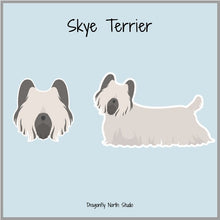 Load image into Gallery viewer, Skye Terrier Vinyl Sticker Set