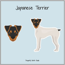 Load image into Gallery viewer, Japanese Terrier Vinyl Sticker Set
