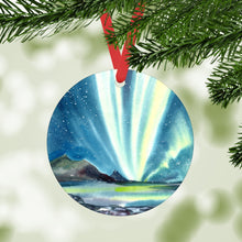 Load image into Gallery viewer, Arctic Northern Lights Ornament