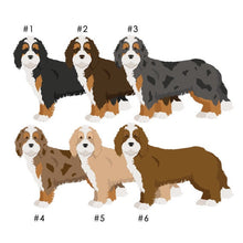 Load image into Gallery viewer, Bernedoodle Vinyl Stickers Set