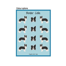 Load image into Gallery viewer, Border Collie Vinyl Sticker Sheet