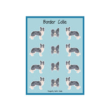 Load image into Gallery viewer, Border Collie Vinyl Sticker Sheet